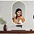 Espelho Oval De Parede Mirror Com Led Branco Frio Touch - Imagem 5