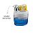 Porta Detergente Esponja Dispenser De Alcool Gel Pia Branco - Imagem 2