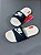 Slide Nike Victori One Bege e Azul - Imagem 1