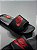 Slide Nike Victori One Preto e Vermelho - Imagem 3