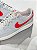 Tênis Nike Court Vision Low Cinza/Vermelho - Imagem 2