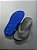 Chinelo Oakley Crowd Cinza e Azul - Imagem 3