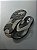 Chinelo Oakley Banks Preto e Cinza - Imagem 3