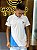 Polo Onbongo Branca e Azul D973A - Imagem 1