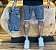 Bermuda Jeans City Denim Cinza 2442519 - Imagem 1