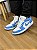 Air Jordan 1 LOW Branco e Azul Bebe FZ2138-114 - Imagem 4