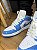 Air Jordan 1 LOW Branco e Azul Bebe FZ2138-114 - Imagem 5