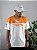 Camiseta Onbongo Laranja e Branca ON594 - Imagem 1