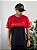 Camiseta Onbongo Vermelha e Preta ON567 - Imagem 1