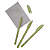CANETA A-ONE VERDE - Imagem 3