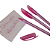 CANETA A-ONE ROSA - Imagem 4