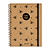 AGENDA PLANNER KRAFT BLACK ESPIRAL 160 PAGINAS - Imagem 1
