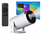 Projetor Android 11 4k Dual Wifi6 200 Ansi H713 Bt5.0 1080p Cor Branco - Imagem 1