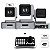 Kit 3 Câmeras Mini PTZ 10X HDMI | USB 2.0 + 1 Controle JTK1 + 3 Suportes de Parede + 3 Cabos Para Controle – 30m - Imagem 1