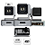 Kit 3 Câmeras Mini PTZ 20X HDMI | USB 2.0 + 1 Controle JTK1 + 3 Suportes de Parede + 3 Cabos Para Controle – 30m - Imagem 1