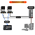 Kit 2 Câmeras Mini PTZ 20X HDMI | USB 2.0 + 1 PTZ Controle Mini + 2 Suportes de Parede + 2 Cabos Para Controle – 30m - Imagem 2