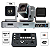 Kit 3 PRO 10x - 3 Câmeras Mini PTZ 10x PRO + 1 PTZ Controle Mini + 3 Suportes de Parede - Imagem 1