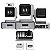 Kit 3 Câmeras PTZ 20X HDMI | USB 2.0 + 1 Joystick JTK1 + 3 Suportes de Parede + 3 Cabos Conference –  (90m total) - Imagem 1