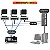 Kit 3 Câmeras PTZ 20X HDMI | USB 2.0 + 1 Joystick JTK1 + 3 Suportes de Parede + 3 Cabos Conference –  (90m total) - Imagem 2