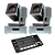 Church Duo Live — Kit 2 câmeras PTZ 20x para igrejas com switcher SW1 CONFERENCE - Imagem 1