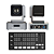 Studio Duo Live — Kit 2 câmeras PTZ 20x PRO para podcast com switcher de video 4K | 4X HDMI | RTMP PTZ SW1 CONFERENCE - Imagem 2
