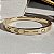 BRACELETE DOURADO COM ESCRITA GRATIDÃO EM ZIRCÔNIAS - Imagem 2