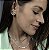 CHOCKER RÓDIO BRANCO MODELO RIVIERA 3 PONTAS ZIRCÔNIAS VERDE TIFFANY- 40CM -3,8MM - Imagem 3