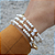 PULSEIRA DOURADA 4 VOLTAS DE PÉROLAS E MADREPÉROLAS - Imagem 2