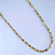 CORRENTE DOURADA CARTIER TIJOLINHO 60CM - Imagem 2