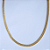 CARRENTE DOURADA GROUMET  60CM - Imagem 3