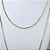 COLAR DOURADO DE CANUTILHOS BRILHOSOS - 120CM - Imagem 2