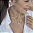CHOKER COM CRISTAIS DE GOTAS MODELO RIVIERA - Imagem 3