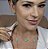 CHOCKER DOURADA COM 1 TREVO VERDE ÁGUA - Imagem 2
