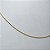 COLAR DOURADO MODELO GROUMET - 45CM - Imagem 2