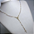 COLAR DOURADO ROSARIO CRISTAIS (CORES) - Imagem 7