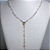 COLAR DOURADO ROSARIO CRISTAIS (CORES) - Imagem 6