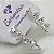 BRINCO DE PRATA EAR CUFF COM 4 PEDRINHAS FORMATO DE CORAÇÃO - Imagem 2