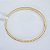 BRACELETE DOURADO FINO COM FECHO TRAVA E METADE CRAVEJADO - Imagem 3