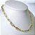 CHOCKER DOURADA MODELO CARTIER 35CM+10 EX - Imagem 2