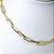 CHOCKER DOURADA MODELO CARTIER 35CM+10 EX - Imagem 3