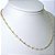 CHOCKER DOURADA DE BOLINHAS JUNTINHAS E FINAS 40CM - Imagem 3