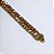 PULSEIRA DOURADA GROUMET COM ELOS GRANDES E MAIS FECHADO 20CM - Imagem 3