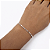 PULSEIRA DE PRATA MODELO CARTIER FINA 19CM - Imagem 2