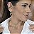 CHOCKER DOURADA MODELO LACRAIA - 35cm + extensor - Imagem 3