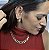 CHOKER DOURADA GROUMET COM ELOS GRANDES E FECHO BOIA - Imagem 2