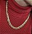CHOCKER DOURADA ELOS GROUMET E ELOS PORTUGUESES - FECHO BOIA - 40CM + 10CM EXTENSOR - Imagem 2