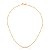 COLAR DOURADO VENEZIANA FINA- 45CM + 5CM EXTENSOR - Imagem 1