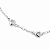 CHOCKER PRATA ELOS COM 4 CORAÇÕES COM PEDRAS DE ZIRCÔNIAS NO FIO - 34CM + 6CM EXTENSOR - Imagem 2