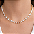 CHOCKER DOURADA MODELO RIVIERA DE CORAÇÕES 40CM - Imagem 2