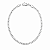PULSEIRA DE PRATA GROUMET FININHA - 2MM - Imagem 1